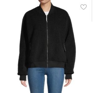 NWT Lea & Viola Black Bomber Jacket-Sold at Anthropologie